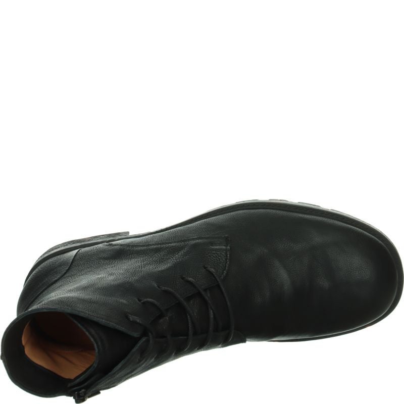 Think HAWARA Men Lace-up boot - Material: Leather in Black