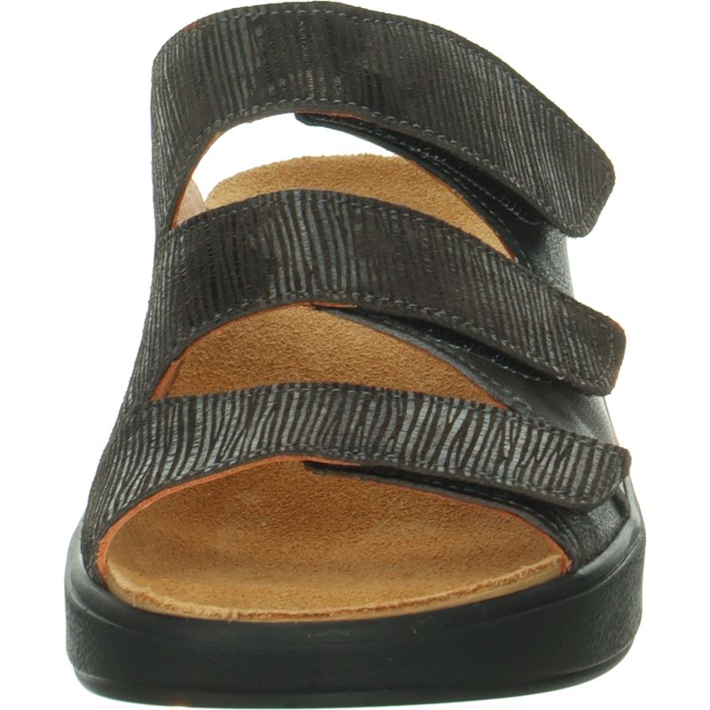 Think! MEGGIE Damen Pantolette - Material: Leder in Mehrfarbig