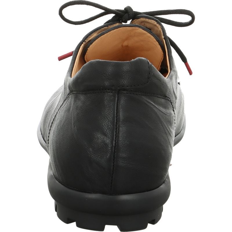 Think KONG HERREN Men Lace up shoe - Material: Leather in Black
