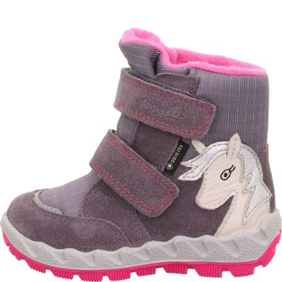 Superfit ICEBIRD Girls Boot - Material: Leather/Textil in Purple