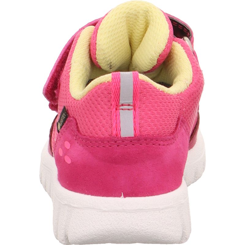 Superfit SPORT7 MINI Girls Sneakers low - Material: Leder/Sonstiges Material/Texti in Pink