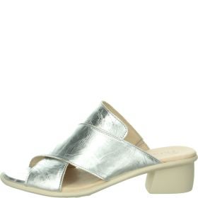 Think VIVI Mules - Material: Leather in Metallic