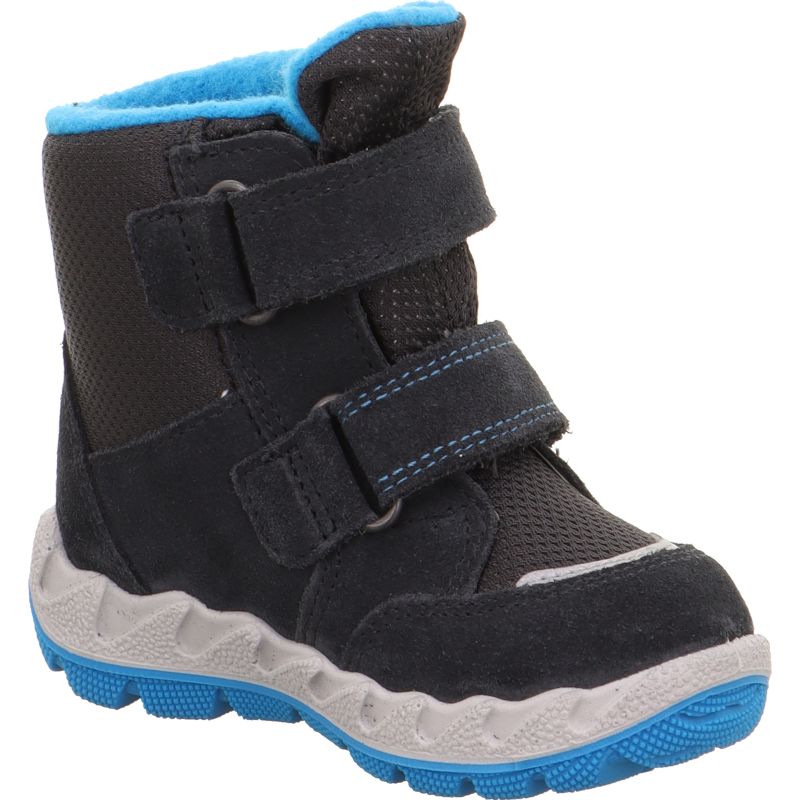 Superfit ICEBIRD Unisex | Jungen Boots - Material: Leder/Textil in Grau