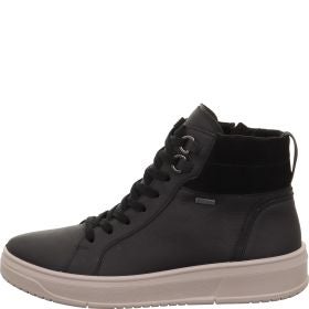 Legero REJOISE Damen Sneaker high - Material: Leder in Schwarz