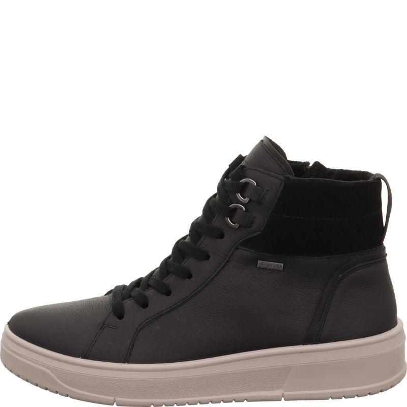 legero REJOISE Damen Sneaker high - Material: Leder in Schwarz