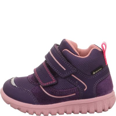 Superfit SPORT7 MINI Mädchen Sneaker high - Material: Leder/Sonstiges Material/Textil in Lila