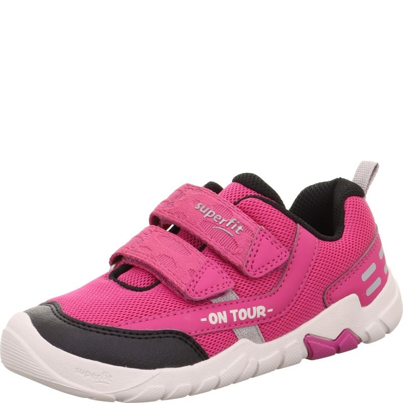 Superfit TRACE Sneaker low - Material: Textil/Sonstiges Material in Pink