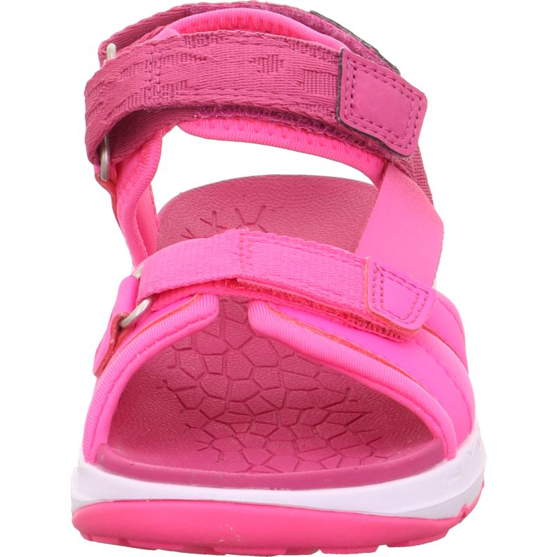 Superfit CRISS CROSS Sandal - Material: TextilSonstigesMaterial in Pink