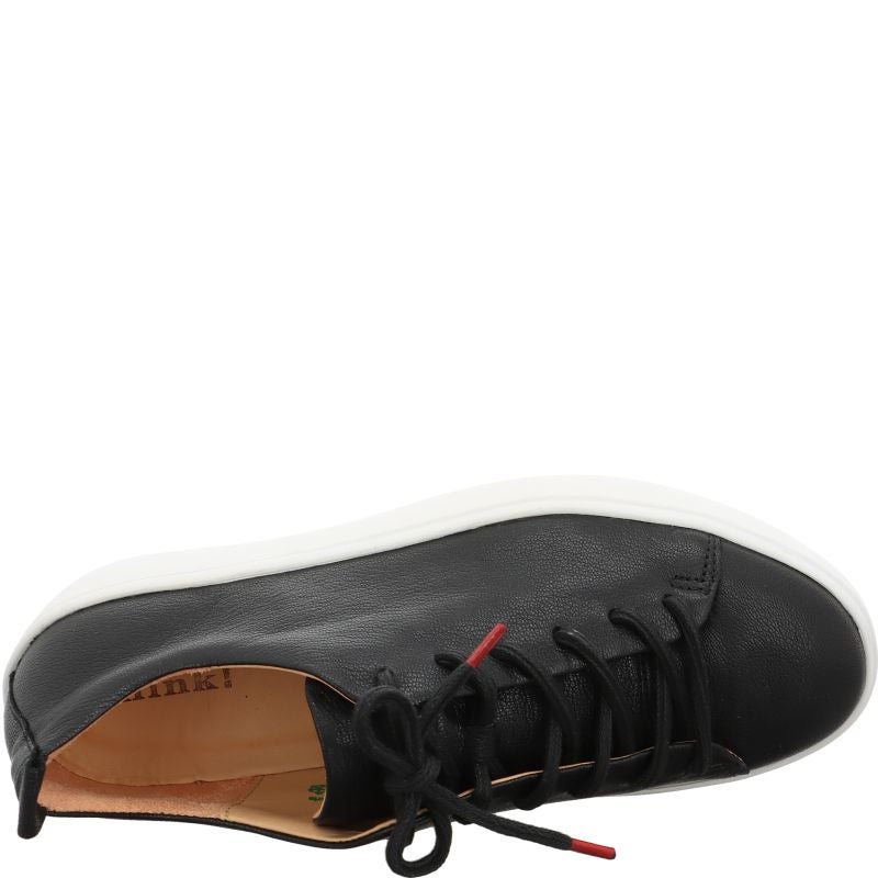 Think! GRING Sneaker low - Material: Leder in Schwarz