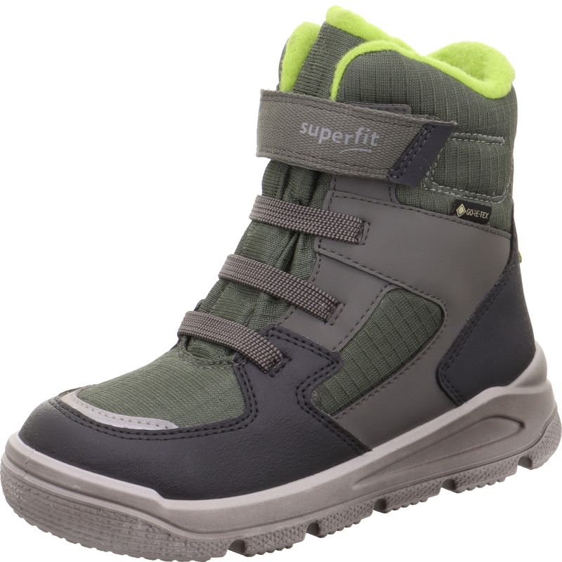superfit MARS Jungen Boots - Material: Textil/Sonstiges Material in Grün