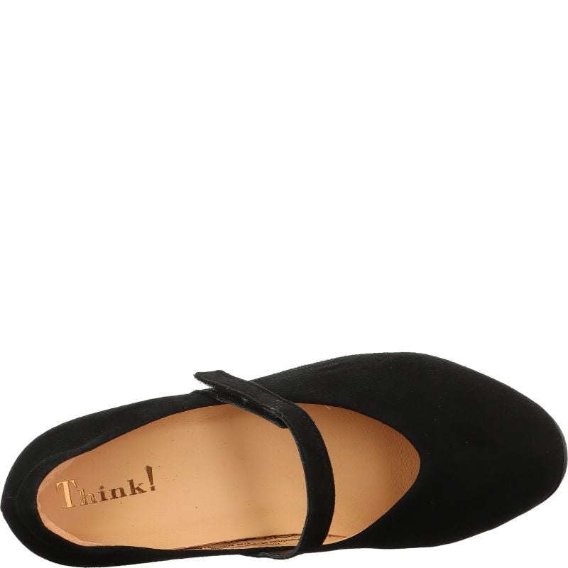 Think AIDA DAMEN Woman  - Material: Leather in Black