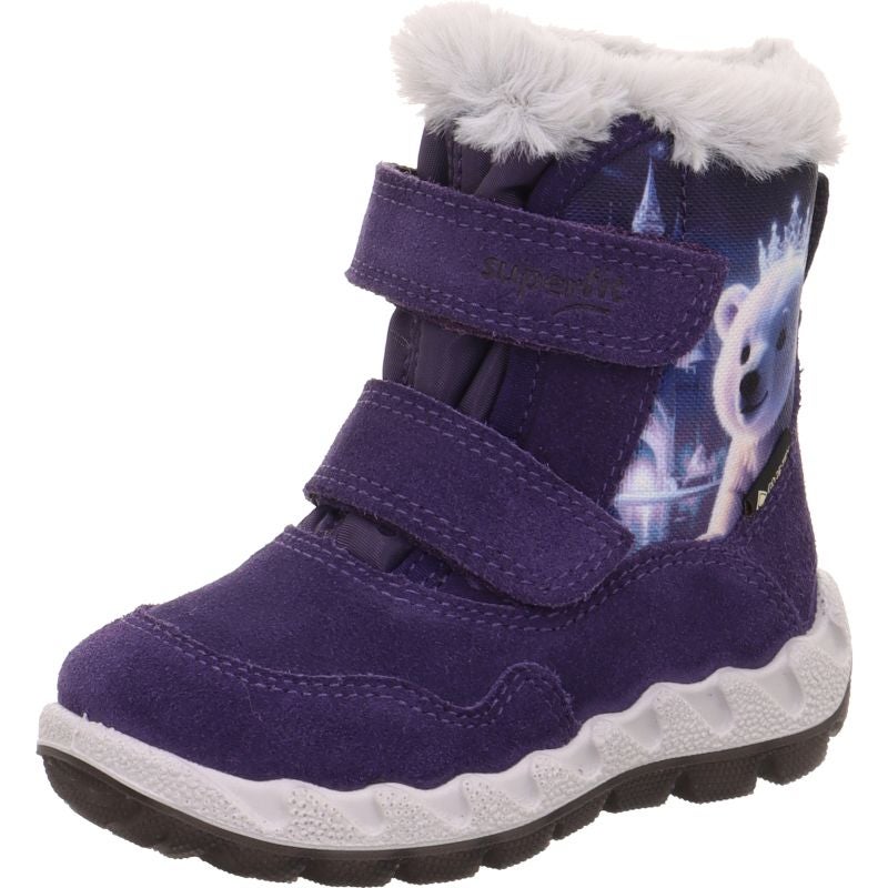 Superfit ICEBIRD Boots - Material: Leder/Textil in Lila