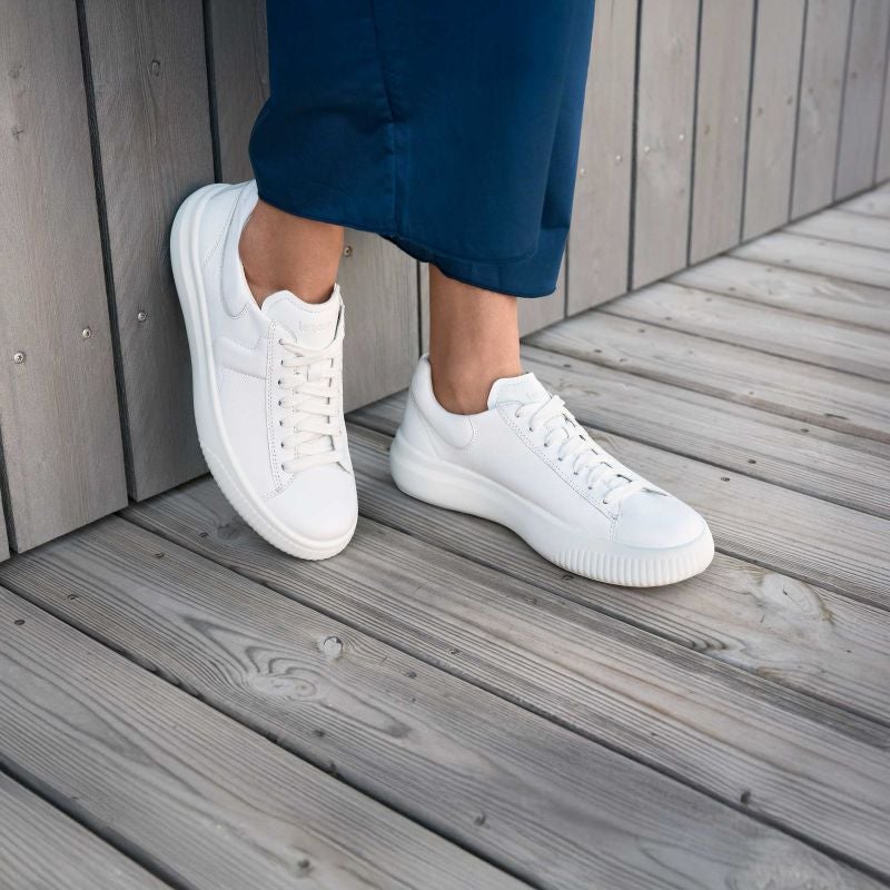 legero T4 JUMP Damen Sneaker low - Material: Leder in Weiß