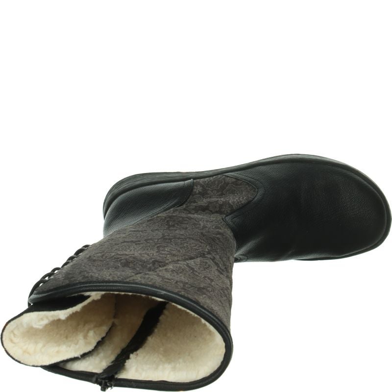 Think! COMODA Damen  - Material: Leder in Schwarz