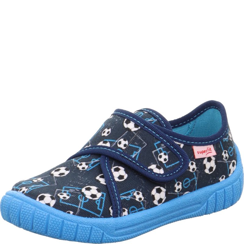Superfit BILL Jungen Hausschuh - Material: Textil in Blau
