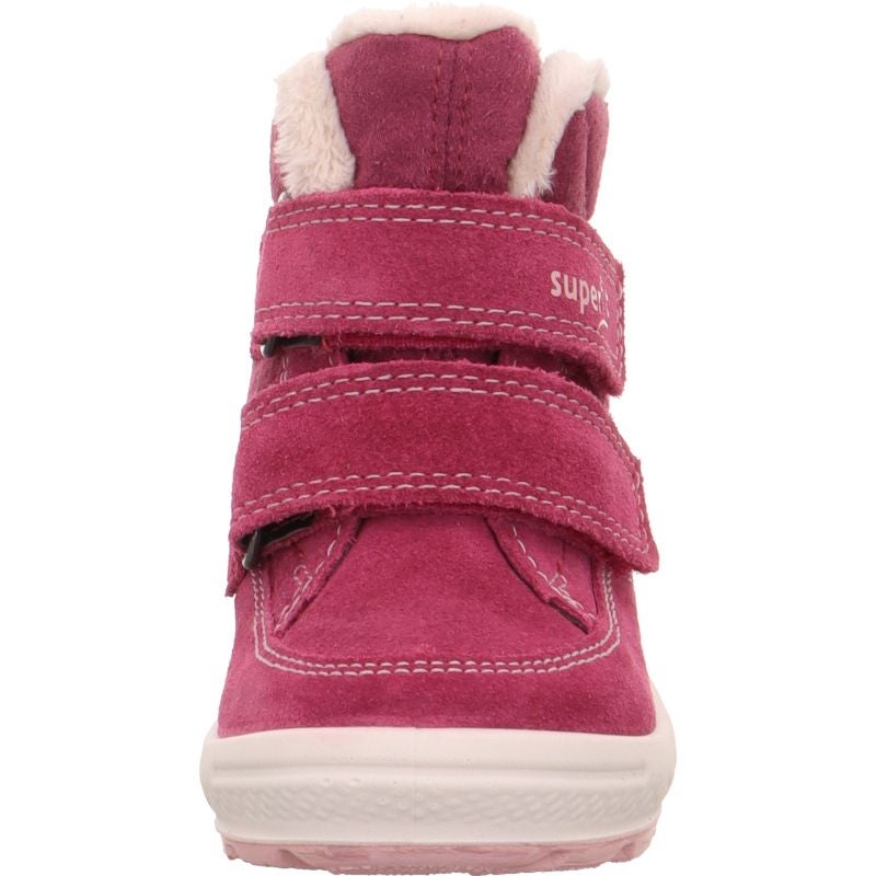 Superfit GROOVY 2.0 Girls Boot - Material: Leather/Textil in Red
