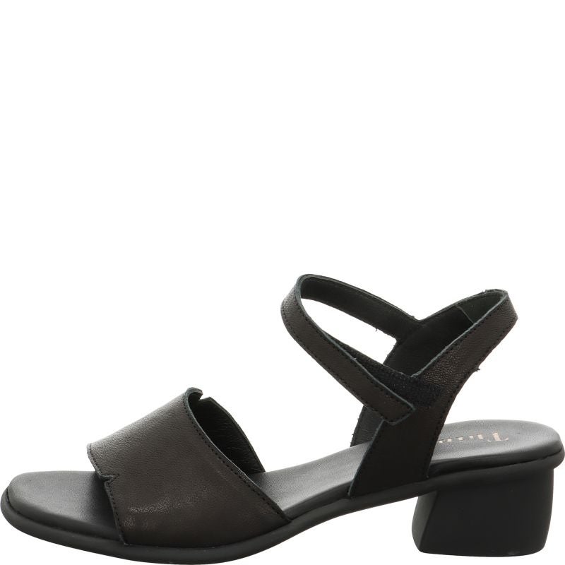 Think! VIVI Damen Sandalette - Material: Leder in Schwarz