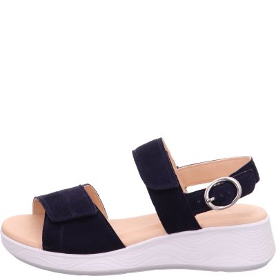 Legero SWING Damen Sandale - Material: Leder in Blau