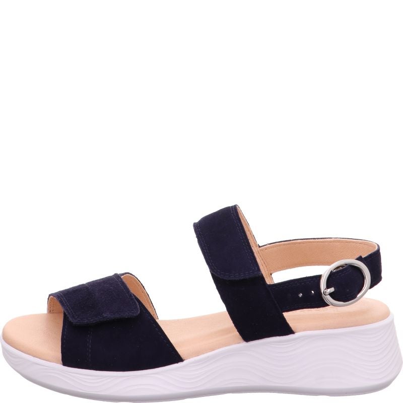 Legero SWING Woman Sandal - Material: Leather in Blue