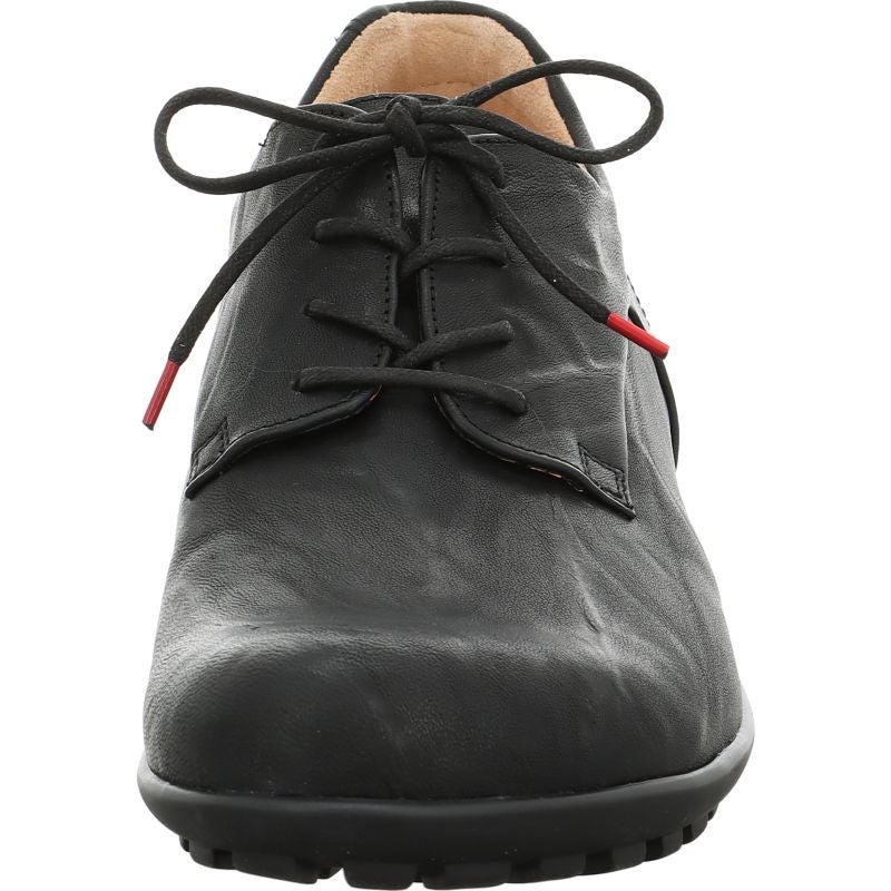 Think KONG HERREN Men Lace up shoe - Material: Leather in Black