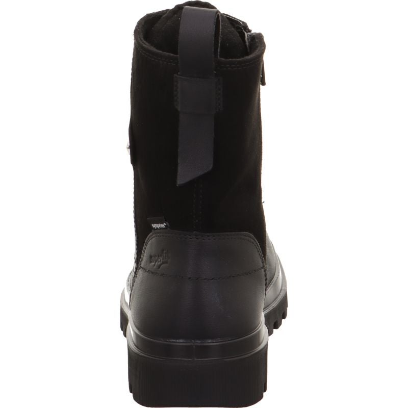 Superfit ABBY NOVA Mädchen Stiefel - Material: Leder/Textil in Schwarz