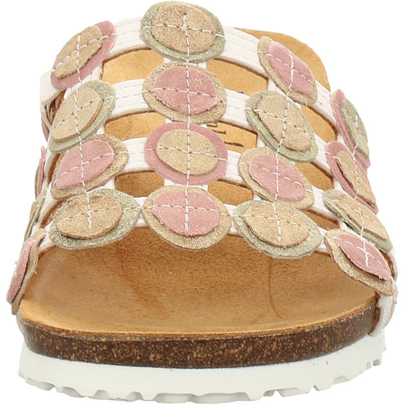 Think JULIA DAMEN Woman Mules - Material: Leather in White