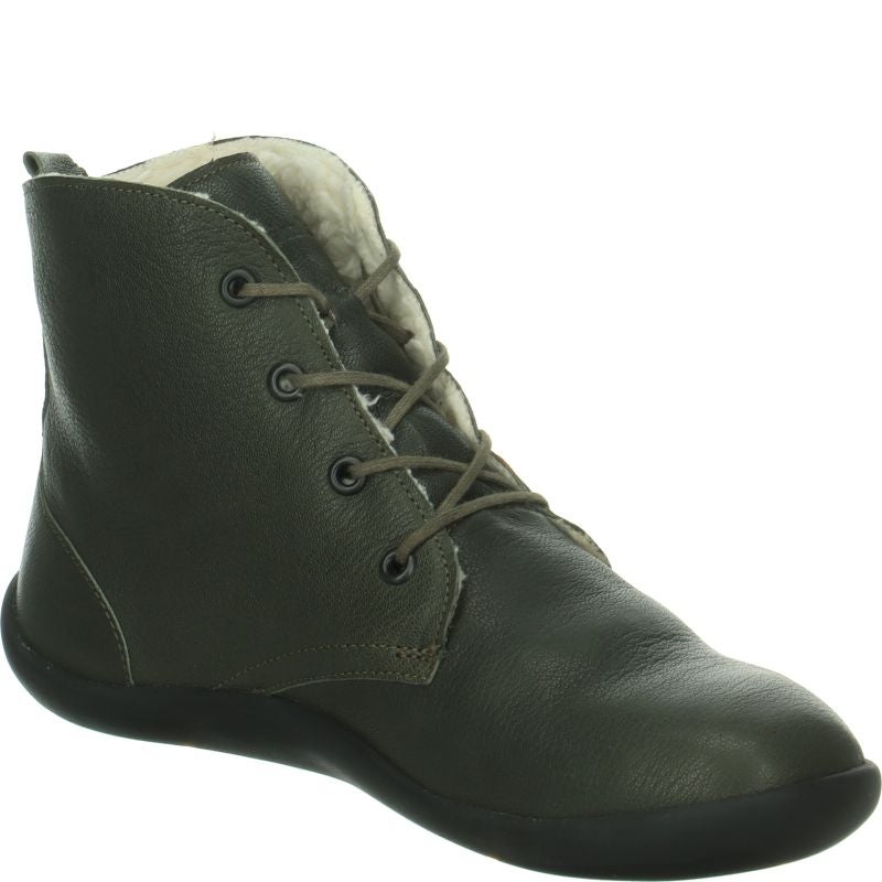 Think BLO Ankle boot - Material: Leather in Olive