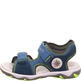 Superfit MIKE 3.0 Sandale - Material: Leder/Textil in Blau
