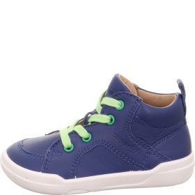 Superfit SUPERFREE Boys Sneakers high - Material: Leather in Blue