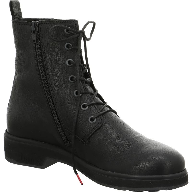 Think COGITA Woman Ankle boot - Material: Leather in Black