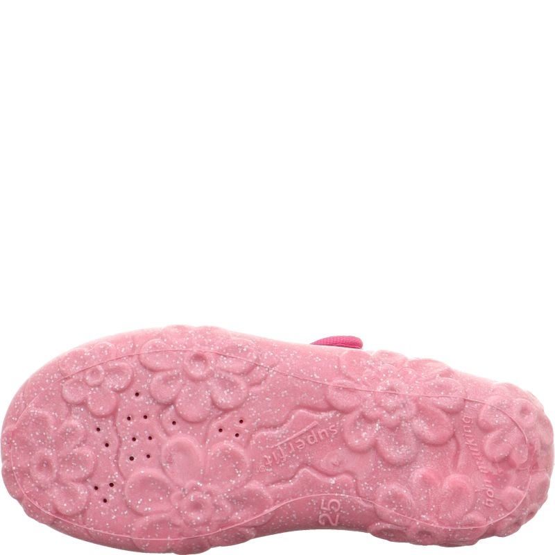 Superfit BONNY Girls Slipper - Material: Textile in Rose