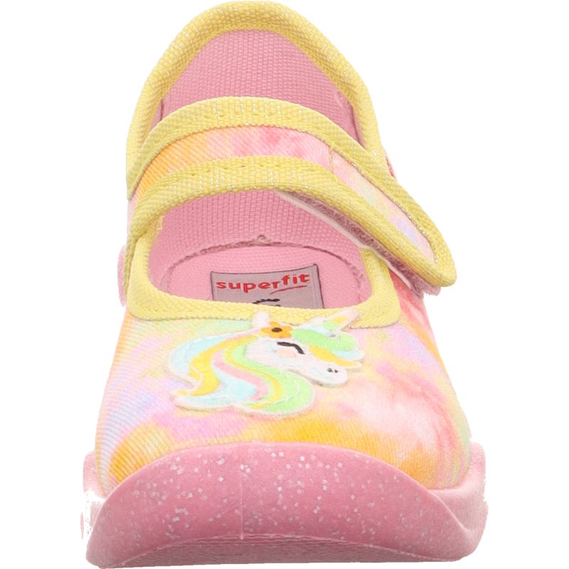 Superfit BUBBLE Girls Slipper - Material: Textile in Yellow