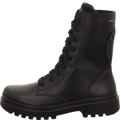 Superfit ABBY Mädchen Boots - Material: Leder in Schwarz