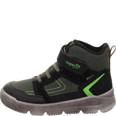 Superfit MARS Boys Boot - Material: Leder/Sonstiges Material/Texti in Black