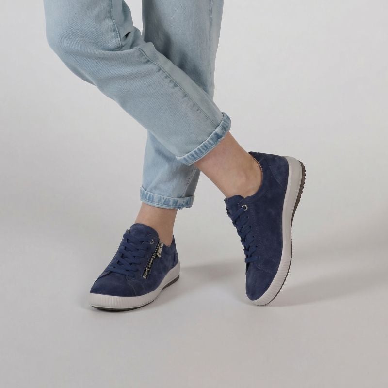 Legero TANARO 5.0 Woman Sneakers low - Material: Leather in Blue