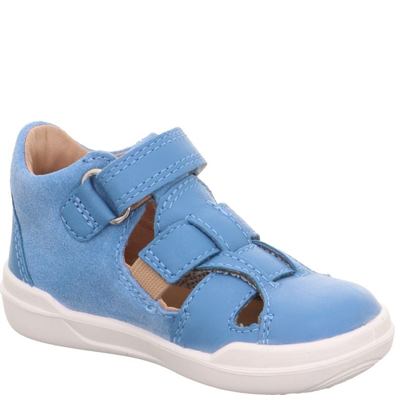 Superfit SUPERFREE Boys Sandal - Material: Leather in Blue