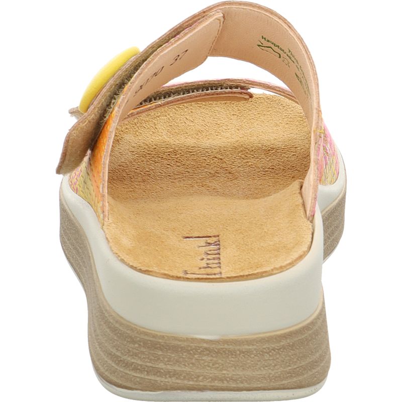 Think! MEGGIE Damen Pantolette - Material: Leder in Mehrfarbig