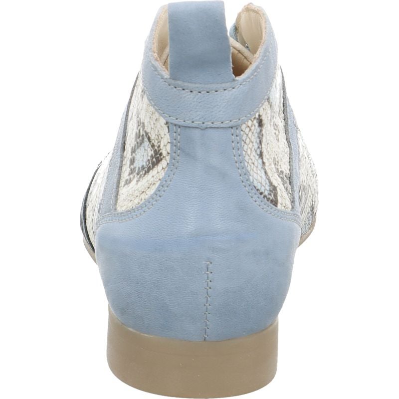 Think GUAD2 Ankle boot - Material: Leather in Blue