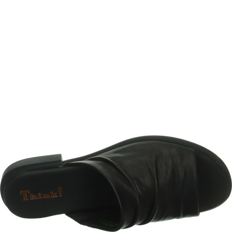 Think KAMAA Woman Mules - Material: Leather in Black