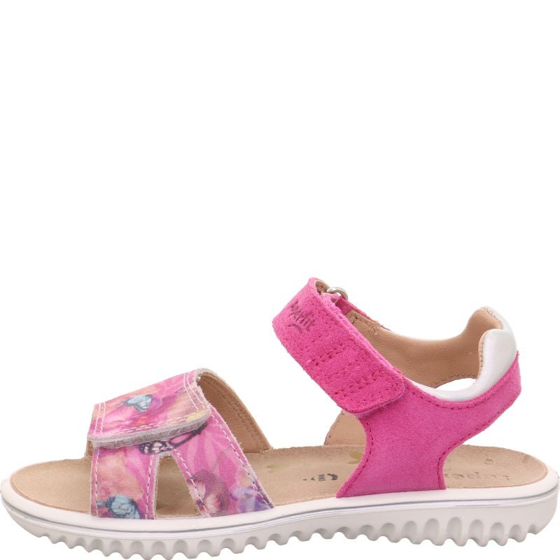 Superfit SPARKLE Sandal - Material: Leather in Pink