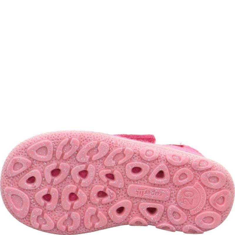 Superfit HAPPY OCTI Girls Slipper - Material: Textile in Rose