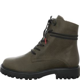 Think! TRENTO Damen Stiefelette - Material: Leder in Oliv