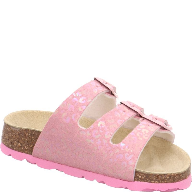 Superfit FUSSBETTPANTOFFEL Girls Slipper - Material: Sonstiges Material in Rose
