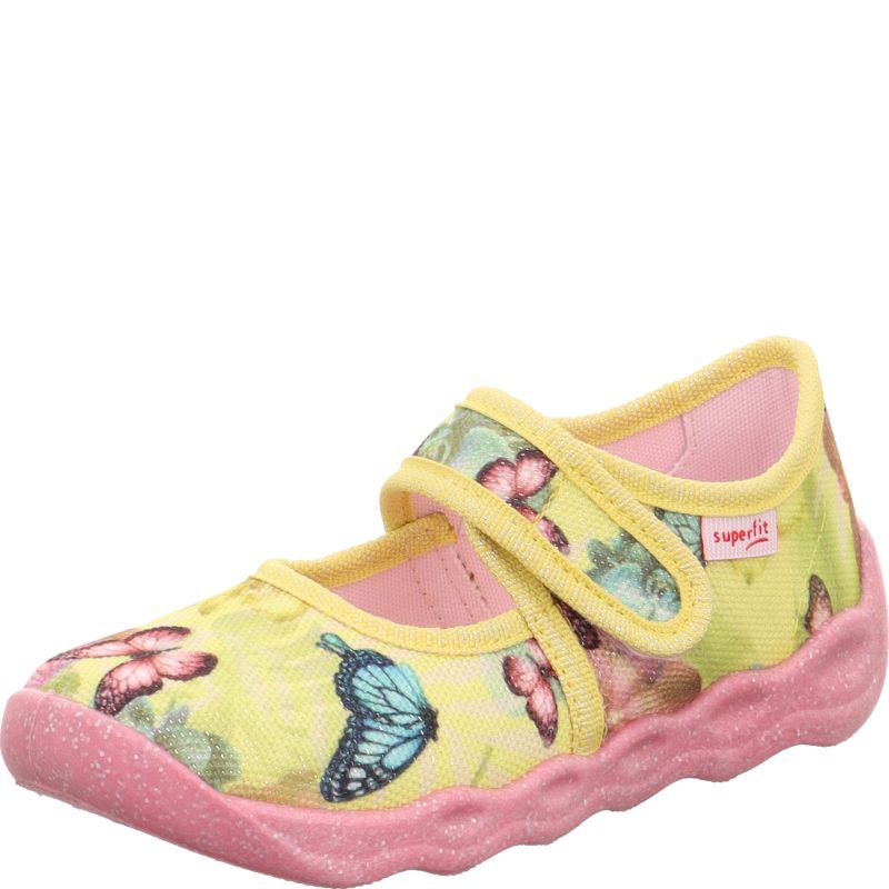 Superfit BUBBLE Slipper - Material: Textile in Yellow