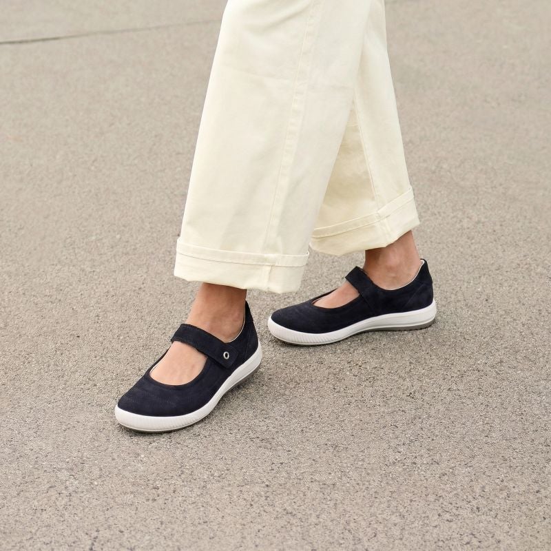 Legero TANARO 5.0 Woman Ballerina - Material: Leather in Blue