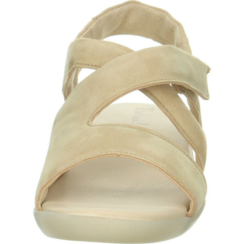 Think NATURE SAND Woman  - Material: Leather in Beige