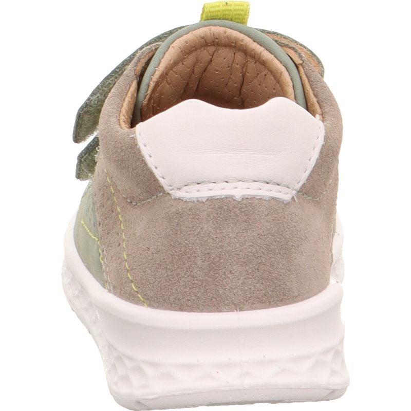 Superfit BREEZE Jungen Sneaker low - Material: Leder in Grün