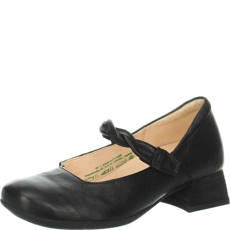 Think DELICIA Woman Pumps - Material: Leather in Black