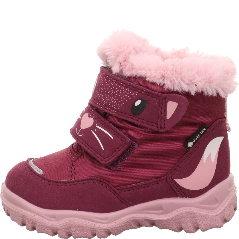 Superfit HUSKY+ Girls Boot - Material: Textile in Red