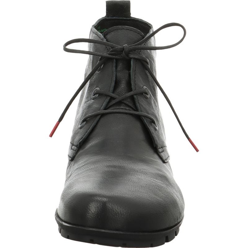 Think! MENSCHA Damen Ankle Boots - Material: Leder in Schwarz